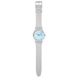 Swatch Essentials Blueberry Sky Blue Dial Unisex Watch SO29M702