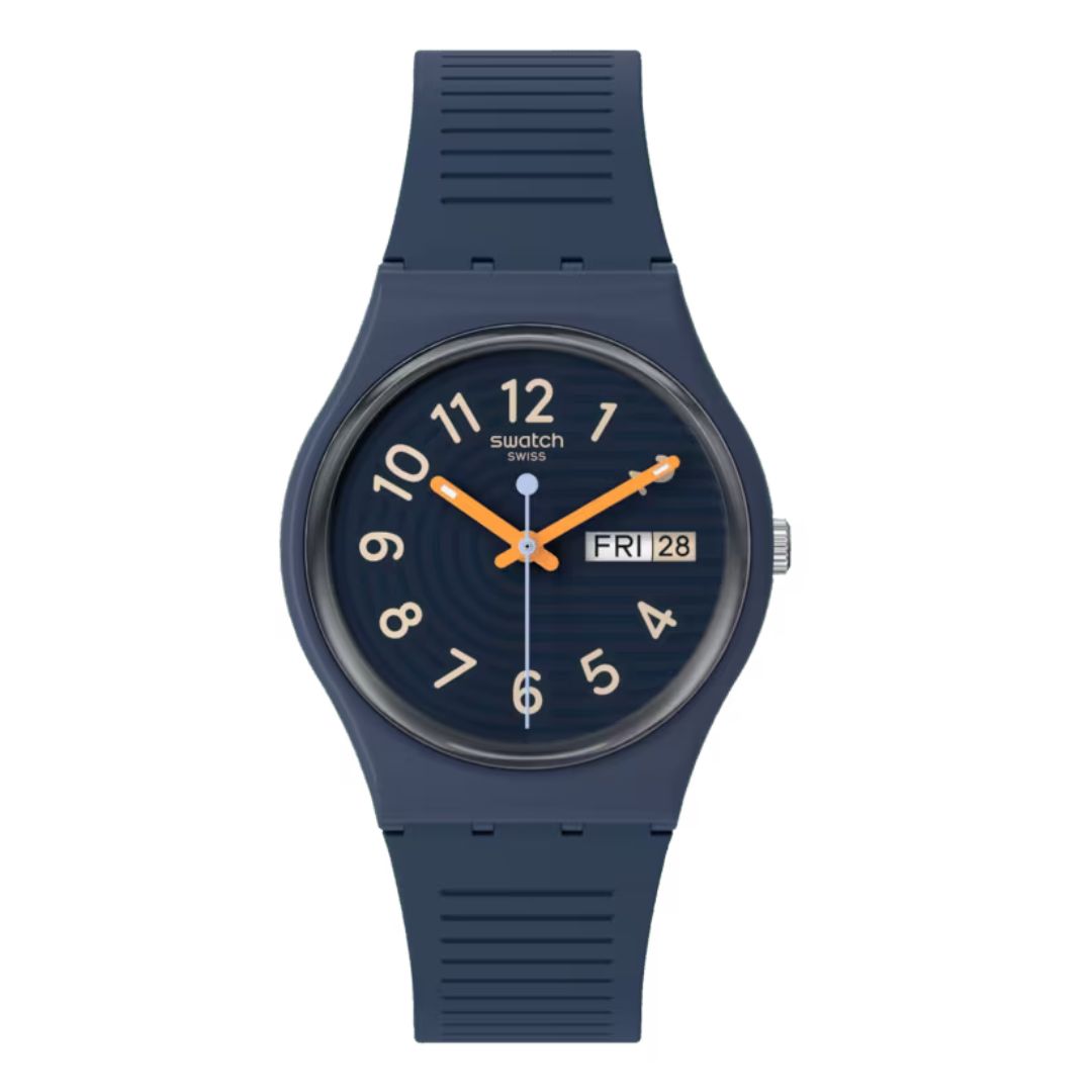 Swatch Trendy lines at night Swiss made quartz Originals Medium SO28I700