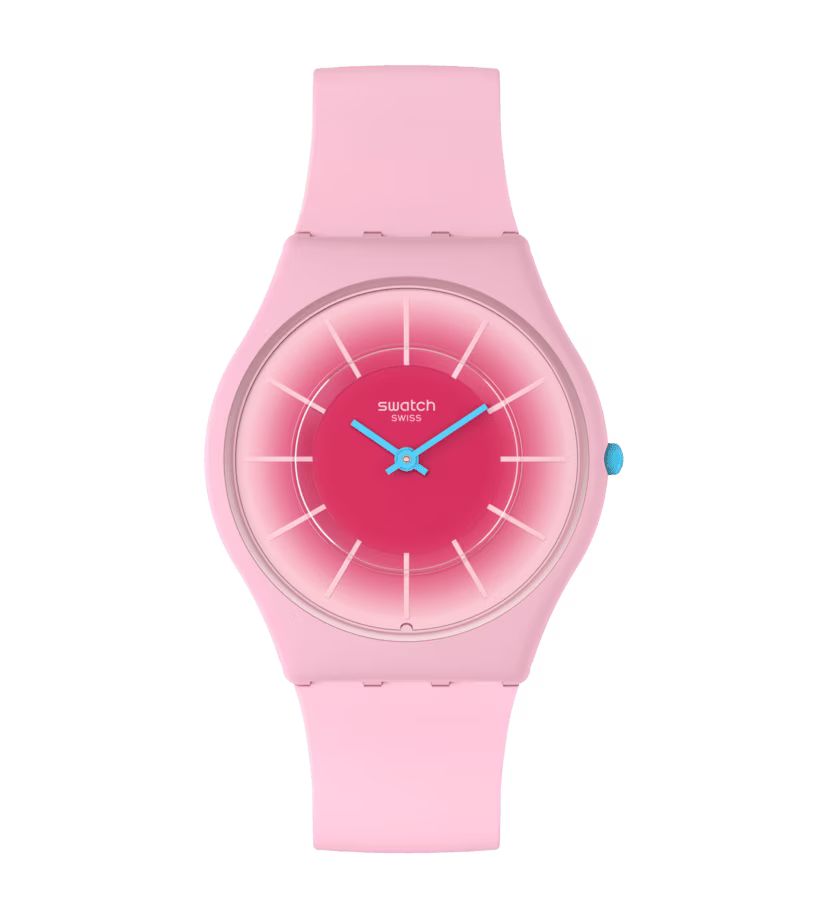 Swatch Ultra Slim Radiantly Pink watch SS08P110