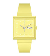 Swatch WHAT IF…LEMON? Yellow Dial Bioceramic Strap Unisex Watch SO34J700