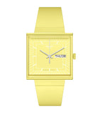 Swatch WHAT IF…LEMON? Yellow Dial Bioceramic Strap Unisex Watch SO34J700