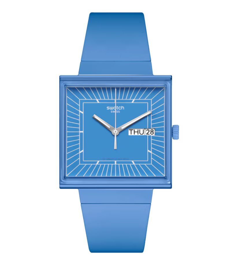 Swatch WHAT IF…SKY? Quartz Blue Dial Unisex Watch SO34S700