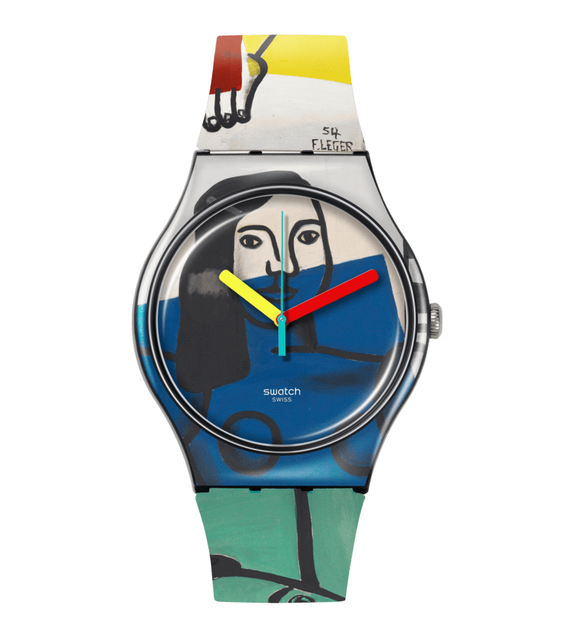 Swatch X Tate Gallery Leger's Two Women Holding Flowers SUOZ363