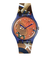 Swatch X Tate Gallery Miro's Women And Bird In The Moonlight SO29Z136