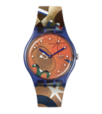 Swatch X Tate Gallery Miro's Women And Bird In The Moonlight SO29Z136