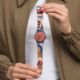 Swatch X Tate Gallery Miro's Women And Bird In The Moonlight SO29Z136