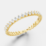 Elegant Tennis Bracelet with Sparkling Pear-Shaped Diamonds, Timeless Luxury Jewelry Piece for Special Occasions - Bijoux Eclore