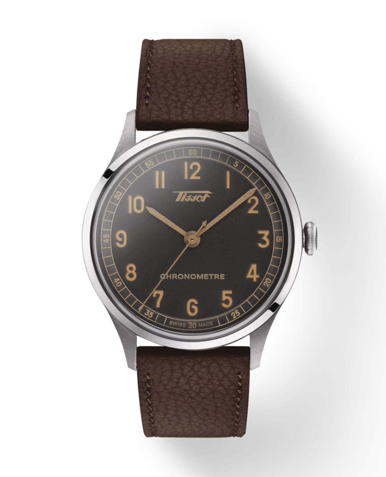 Tissot Heritage 1938 Automatic Brown Leather Men's Watch T142.464.16.062.00
