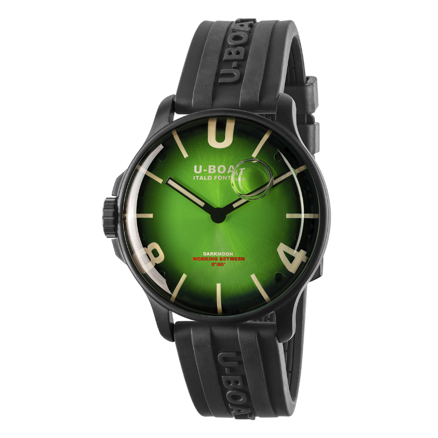 U-boat Darkmoon 44mm Green IPB Soleil 8698/B - Bijoux Eclore