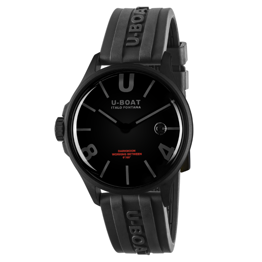 U-Boat Darkmoon Black PVD Black Dial Quartz Mens Watch 9545 - Bijoux Eclore