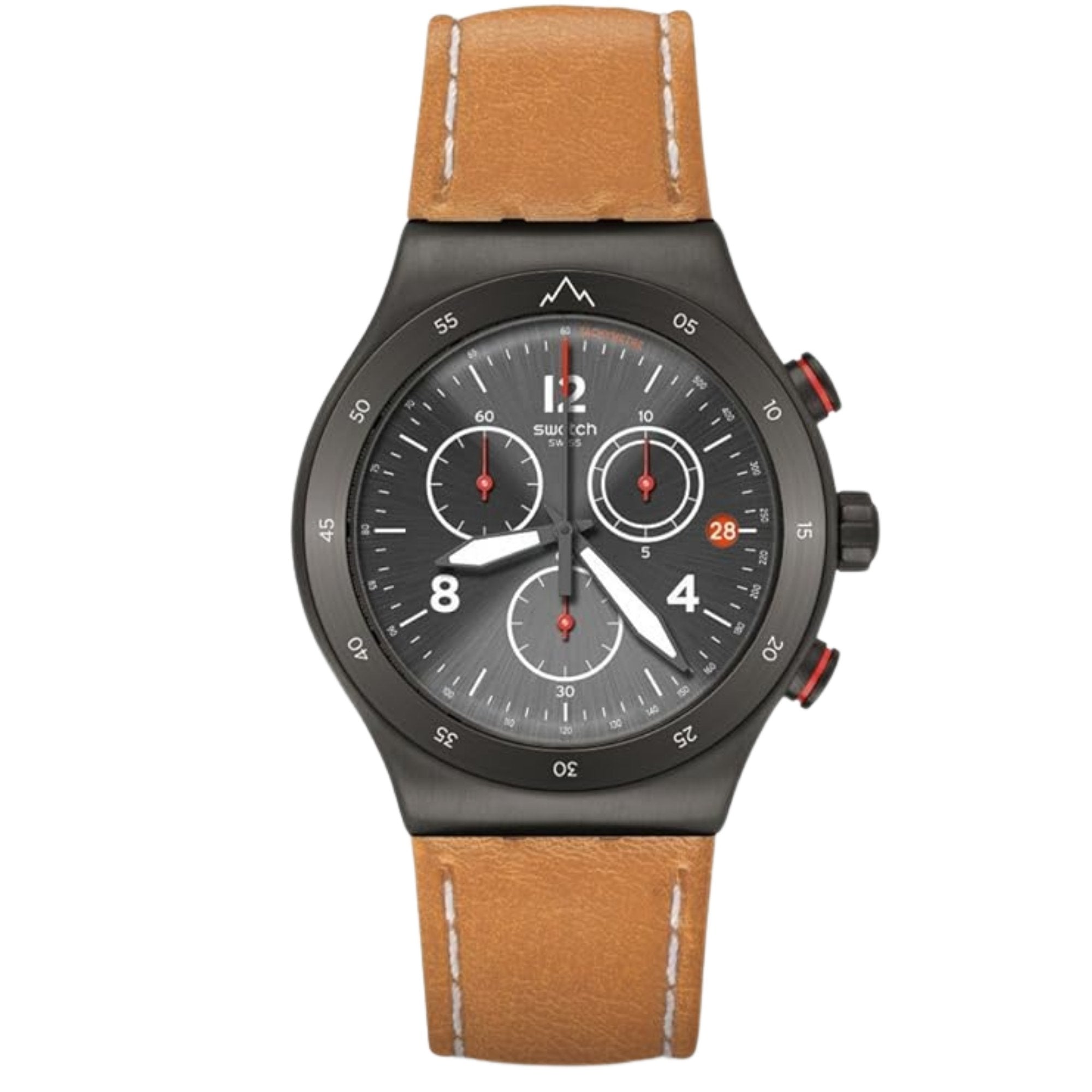 Swatch Irony Quartz Movement Black Dial Men's Watch YVZ400 - Bijoux Eclore