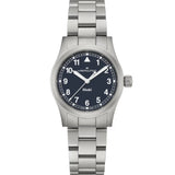 Hamilton Khaki Field Quartz 33 Stainless Steel / Blue / Bracelet - H69301140 - Bijoux Eclore