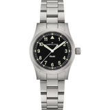 Hamilton Khaki Field Quartz 33 Stainless Steel / Black / Bracelet - H69301130 - Bijoux Eclore