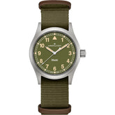 Hamilton Khaki Field Quartz 38 Stainless Steel / Green - H69401960 - Bijoux Eclore