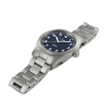Hamilton Khaki Field Quartz 38 Stainless Steel / Blue / Bracelet - H69401140 - Bijoux Eclore