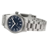 Hamilton Khaki Field Quartz 33 Stainless Steel / Blue / Bracelet - H69301140 - Bijoux Eclore