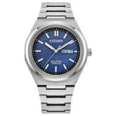 Citizen Zenshin Three-hand Eco-Drive Men's Watch AW0130-85L - Bijoux Eclore