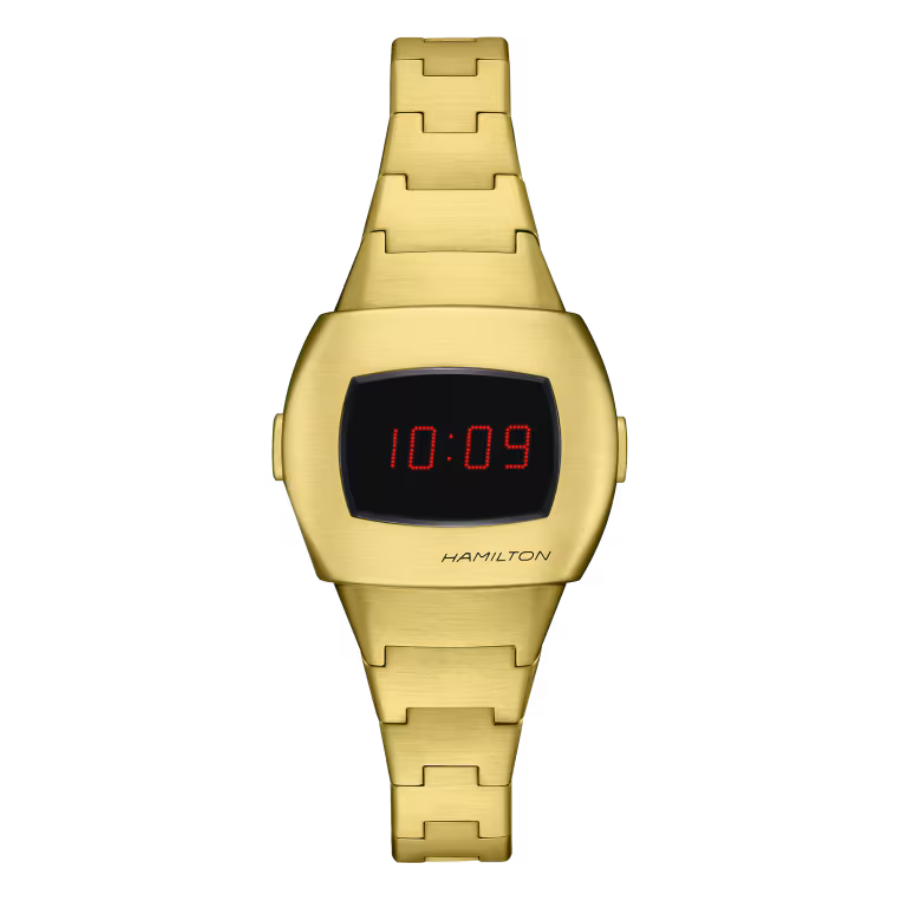 Hamilton American Classic PSR 74 Yellow Gold PVD Unisex Watch H52314130 - Bijoux Eclore