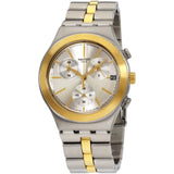 Swatch Unisex Chronograph Quartz Watch with Stainless Steel Strap YCS592G - Bijoux Eclore