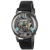 Uboat U-65 44MM SS TURQUOISE 3352 - Bijoux Eclore