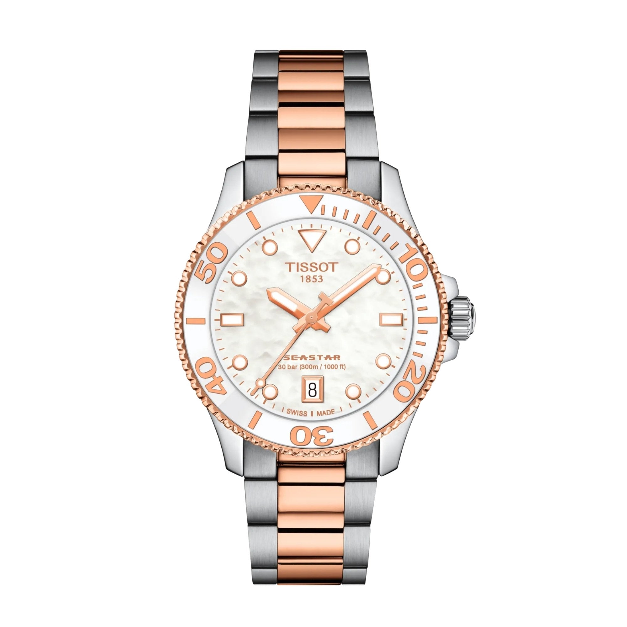 Tissot Seastar 1000 Quartz 36mm T120.210.22.111.00 - Bijoux Eclore