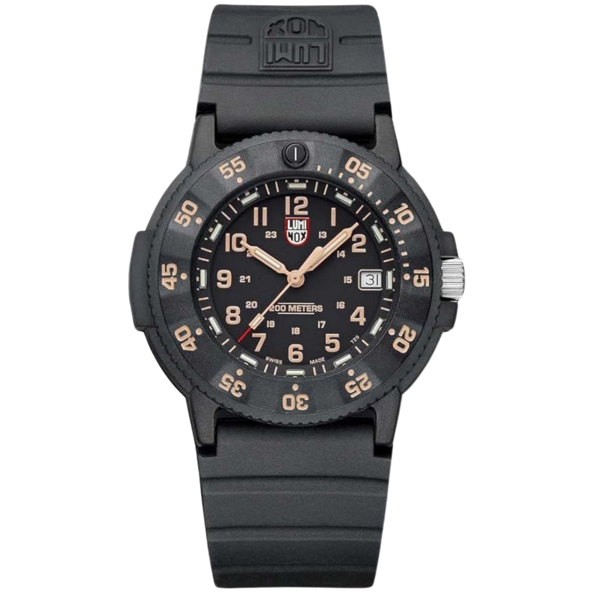 Luminox Men Analogue Automatic Watch with Rubber Strap XS.3001.EVO.BO - Bijoux Eclore