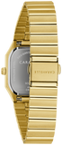 Caravelle by Bulova Vintage Dress Black Dial Gold-Tone Stainless Steel Watch 44B131 - Bijoux Eclore