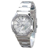 CasioGM2110D-7A G-Shock G-STEEL Analog-Digital Silver Dial Steel Men's Watch - Bijoux Eclore