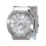 CasioGM2110D-7A G-Shock G-STEEL Analog-Digital Silver Dial Steel Men's Watch - Bijoux Eclore