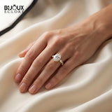 Stunning Oval Diamond Ring That Glows with Unmatched Brilliance - Bijoux Eclore