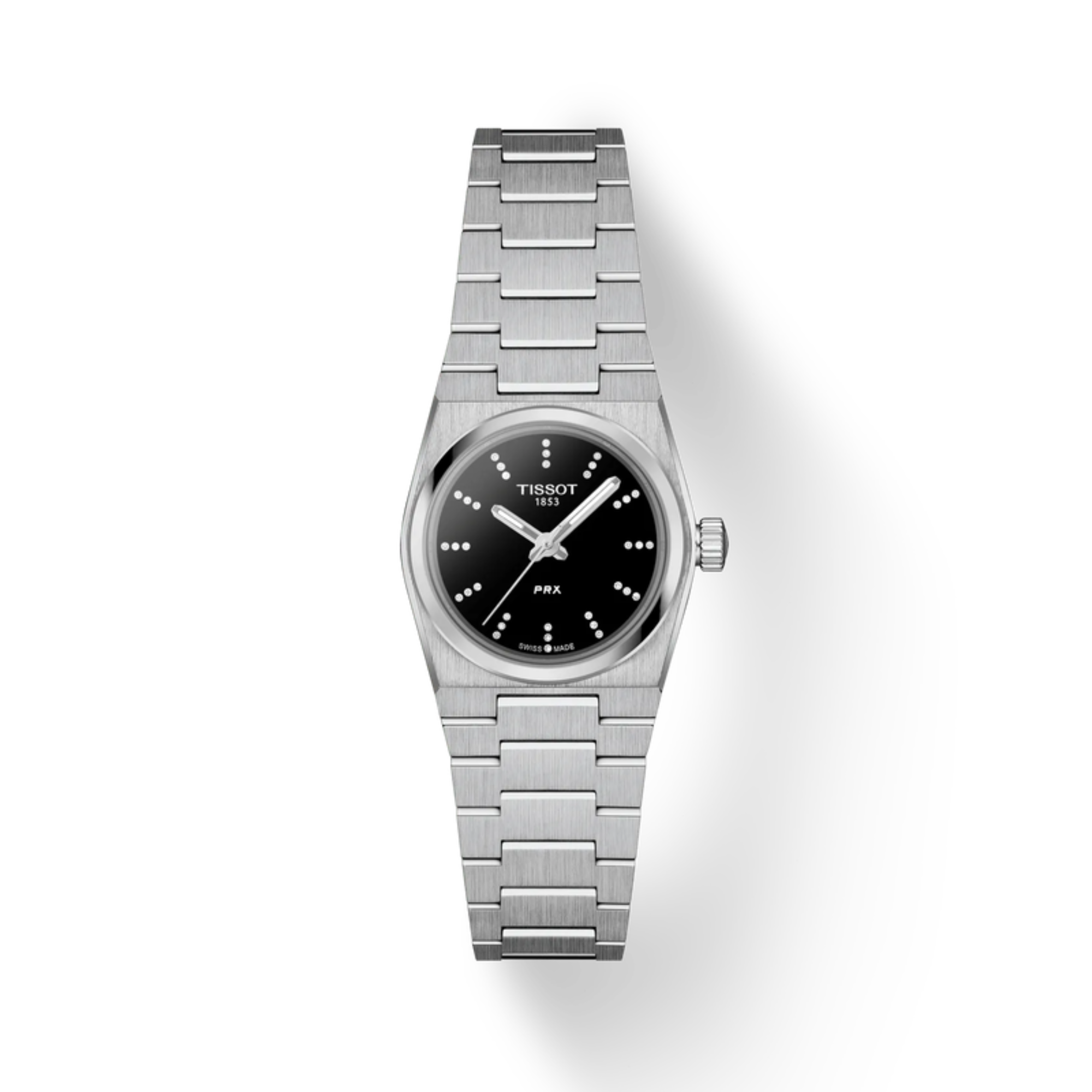 Tissot PRX 25mm Black Dial & Diamond Accents T137.010.11.056.00 - Bijoux Eclore