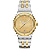 Swatch Sistem51 Irony Goldcloak Mechanism unisex watch | YIS437G
