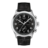 Tissot Gent XL Sport Black Dial Leather Strap T116.417.16.052.00 - Bijoux Eclore