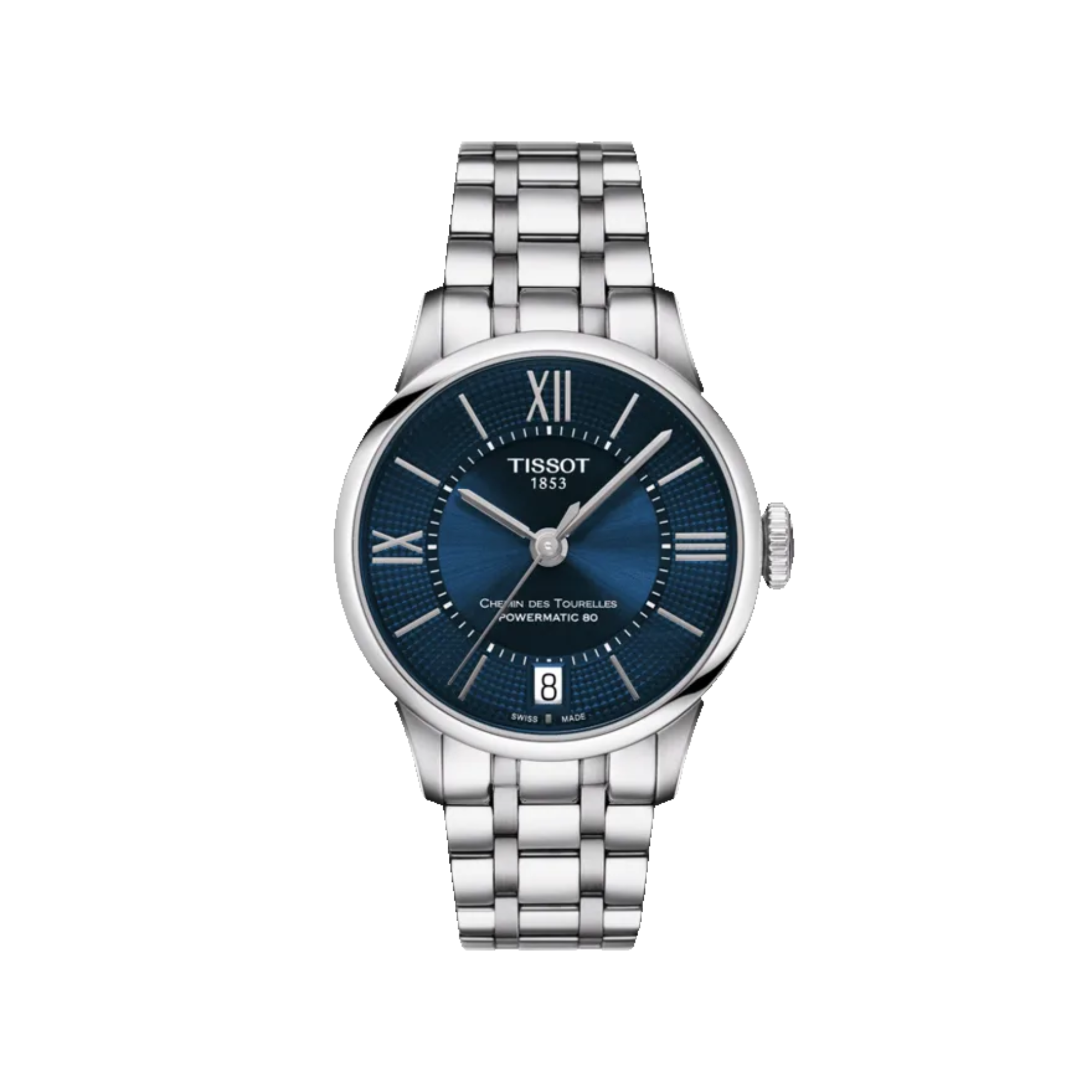 TISSOT CHEMIN DES TOURELLES POWERMATIC 80 LADY T099.207.11.048.00 - Bijoux Eclore