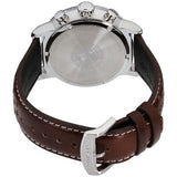 Citizen Brycen Men's Eco Drive Blue Dial Brown Leather Strap Watch CA0648-09L