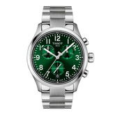 Tissot Gent XL Chronograph 42mm Green Dial Stainless Steel T116.417.11.092.00 - Bijoux Eclore