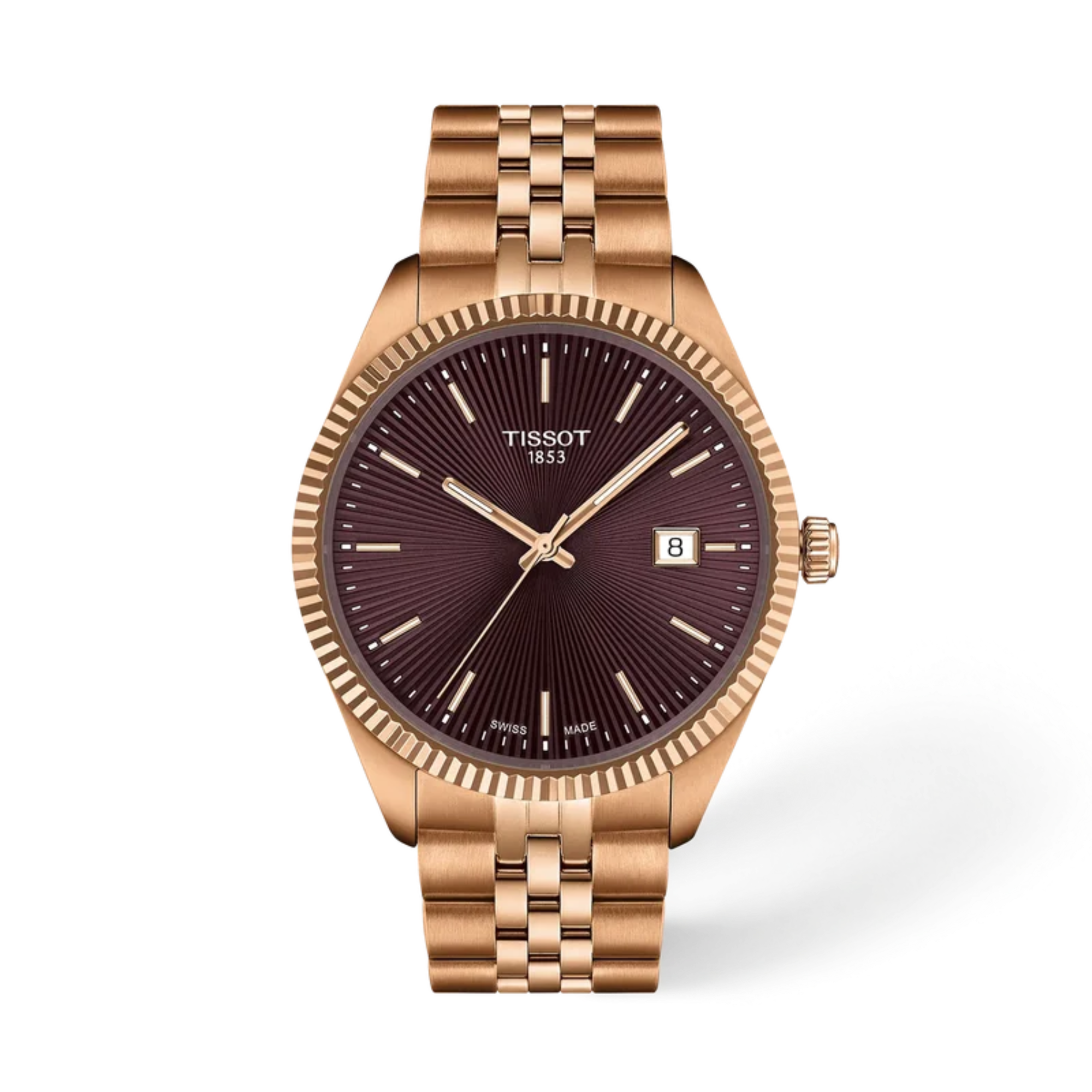Tissot Ballade 40mm Quartz Bordeaux Dial T156.410.33.371.00 - Bijoux Eclore