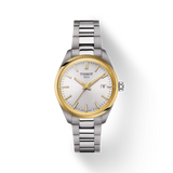Montre à quartz Tissot PR 100 34 mm avec cadran argenté T150.210.21.031.00