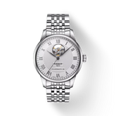 Tissot Le Locle Powermatic 80 Open Heart Silver-Tone Dial Stainless Watch T006.407.11.033.02