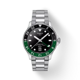 Tissot Seastar 1000 Quartz GMT Black Dial Stainless Steel Watch T120.852.11.051.00 - Bijoux Eclore