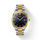 Tissot PR 100 Quartz Blue Dial Two-Tone Men's Watch T150.410.22.041.00