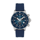 Tissot Seastar 1000 Quartz 36mm Blue Dial Black Rubber Strap Watch T120.217.17.041.00 - Bijoux Eclore