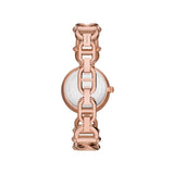 Fossil Carlie Three-Hand Rose Gold-Tone Stainless Steel Watch ES5273