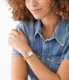 FOSSIL Raquel Three-Hand Date Watch in Rose Gold-Tone Stainless Steel ES5271