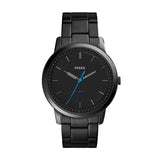 Fossil The Minimalist Black Satin Dial Men's Watch FS5308