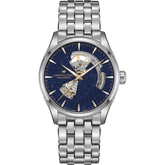 Hamilton Jazzmaster Open Heart 42mm Steel Bracelet Aventurine Dial H32705140 - Bijoux Eclore