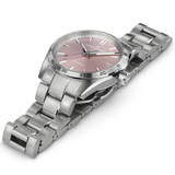 Hamilton Jazzmaster Performer Auto Pink Dial Stainless Steel Women's Watch H36105171 - Bijoux Eclore