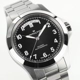 Hamilton Khaki Field King Day-Date Auto Black Sunray Dial H64475131 - Bijoux Eclore