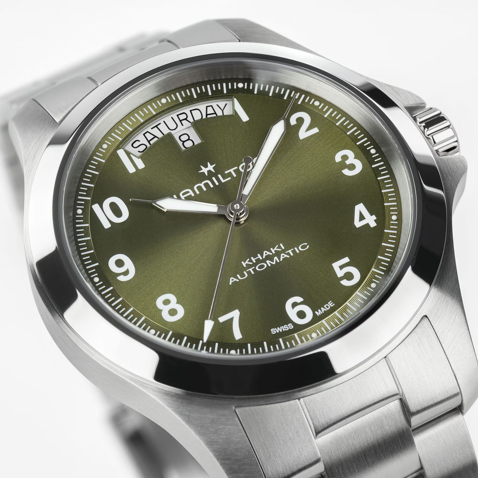 Hamilton Khaki Field King Day-Date Auto H64475160 - Bijoux Eclore
