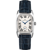 Hamilton Boulton Silver-White Dial Blue Leather Ladies Watch H13321611
